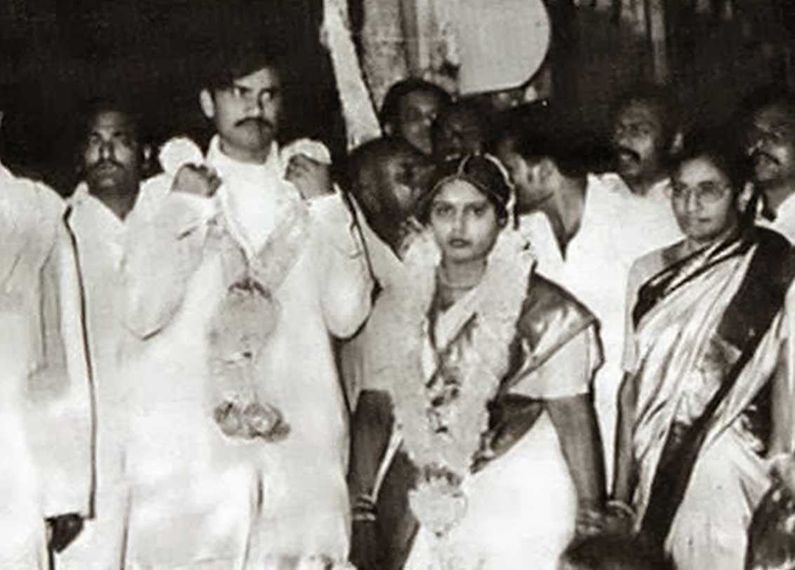 Chandrababu Naidu’s wedding with Bhuvaneswari